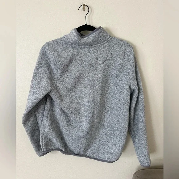 LL Bean Grey Ladies Pullover Size Medium Petite - Picture 3 of 4